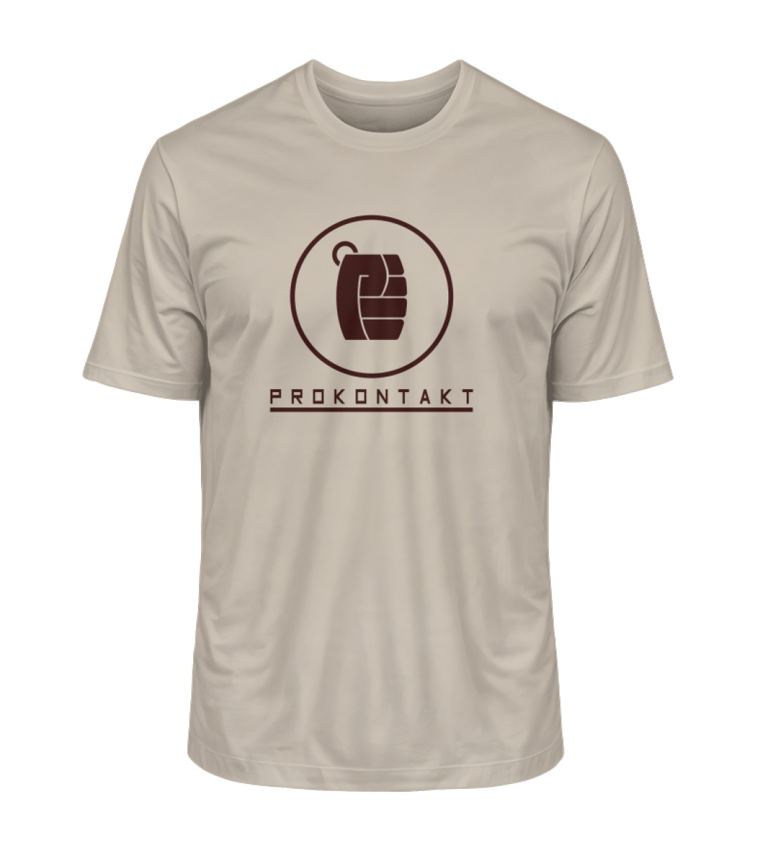 Logo - T-Shirt Herren, desert dust - Herren Premium Organic Shirt 2.0.ST/ST-7159