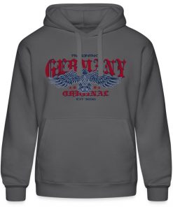 Germany - Männer Kapuzen Sweater, grau