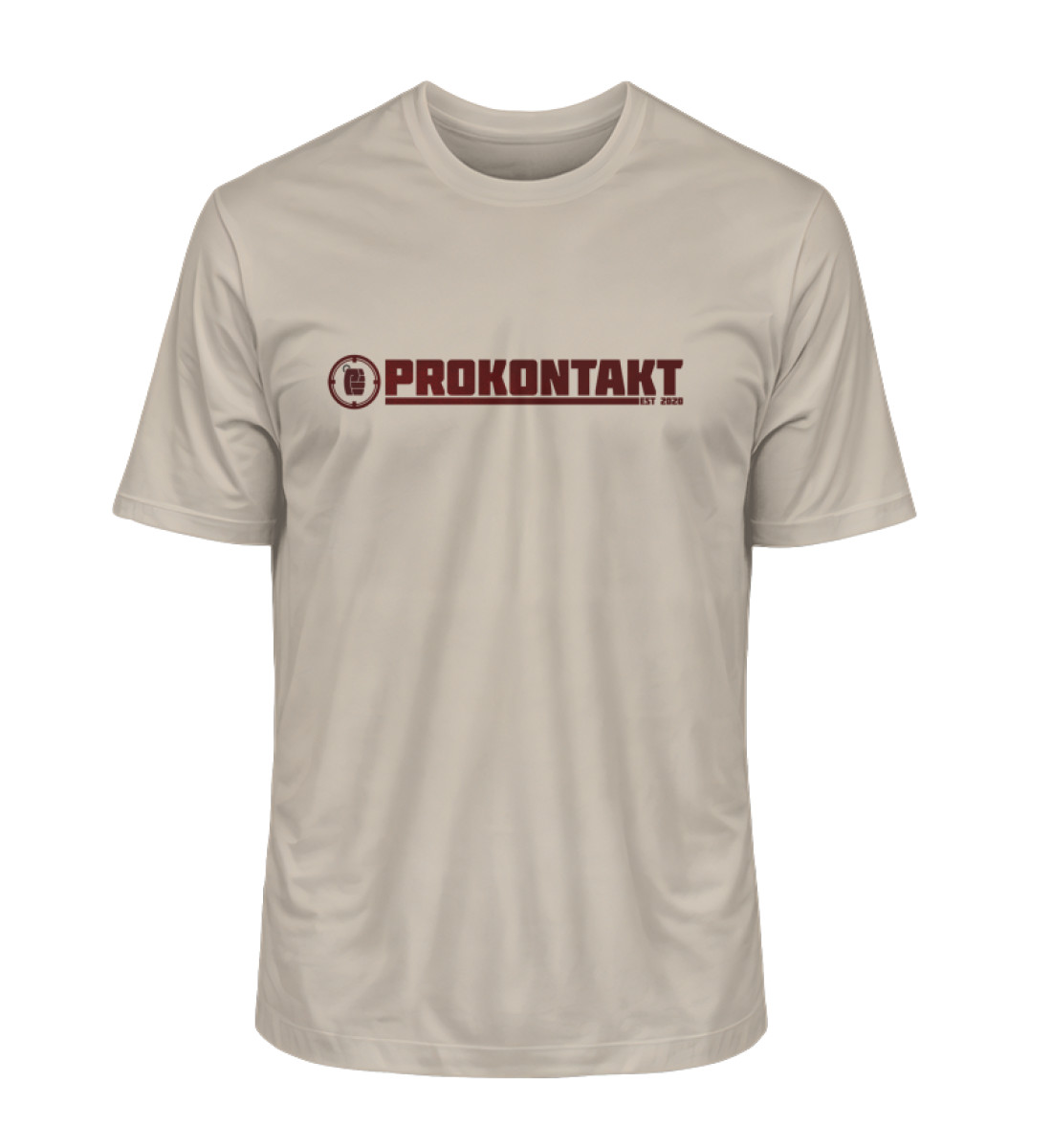 Face- T-Shirt Herren, desert dust - Herren Premium Organic Shirt 2.0.ST/ST-7159